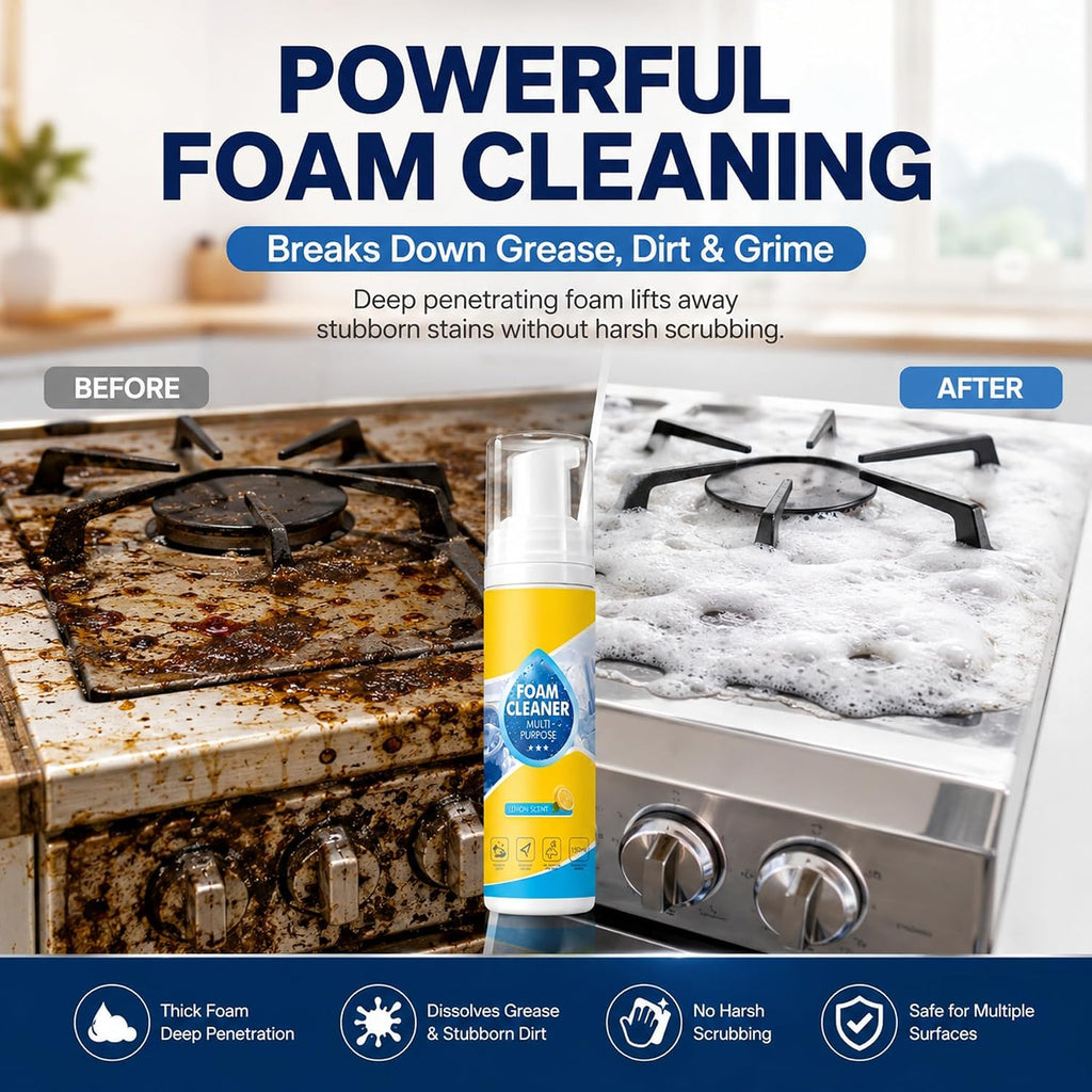 LemonBlast™  Multipurpose Foam Cleaner (500+500)ml