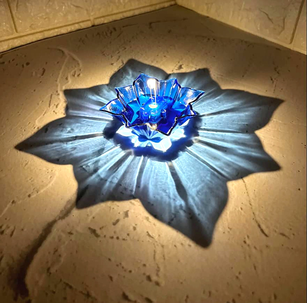 LED Reflection Diwali Diya Water Sensor (Set Of 12)